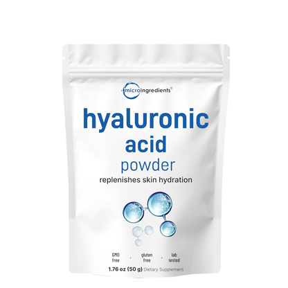 Pure Hyaluronic Acid Serum Powder – DIY Deep Hydration, Cosmetic Grade & Vegan