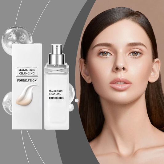 Color Changing Foundation – Smart Tone-Adapting, High Coverage & Hyaluronic Acid Formula
